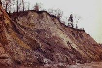 Erosion at Bluff Road bluffs